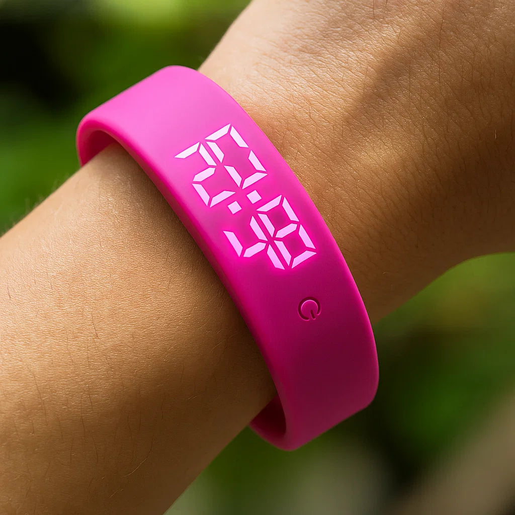 Fitness Tracker Vattentålig Digital Sportklocka