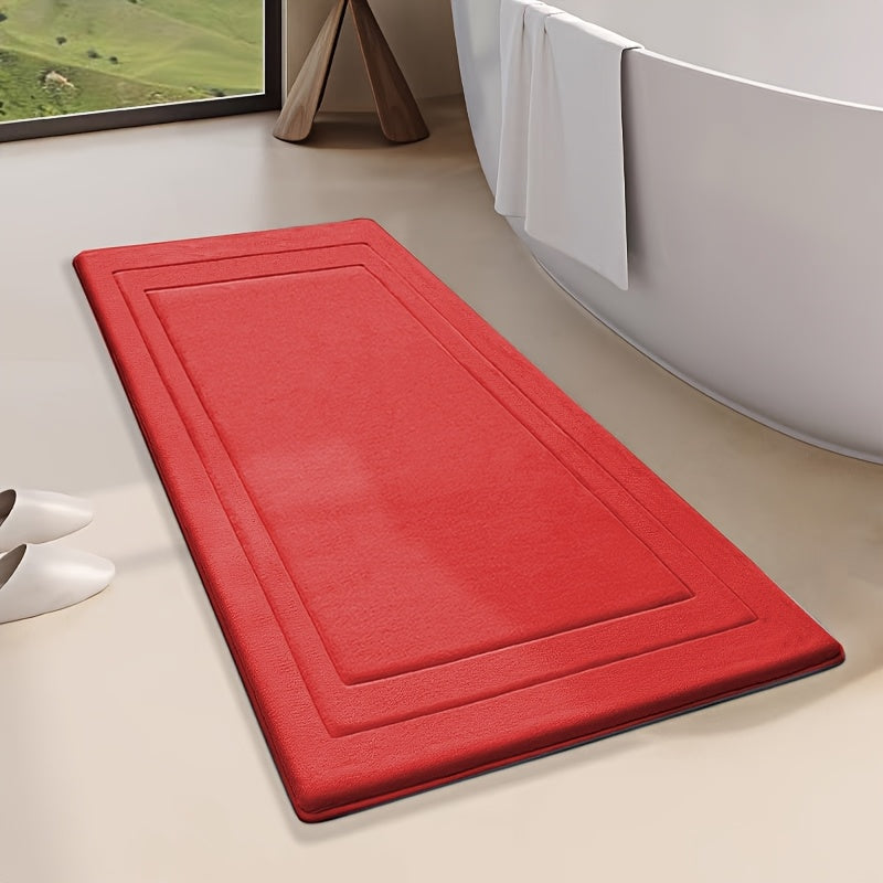 Badrug med minnesskumkuddar komfort