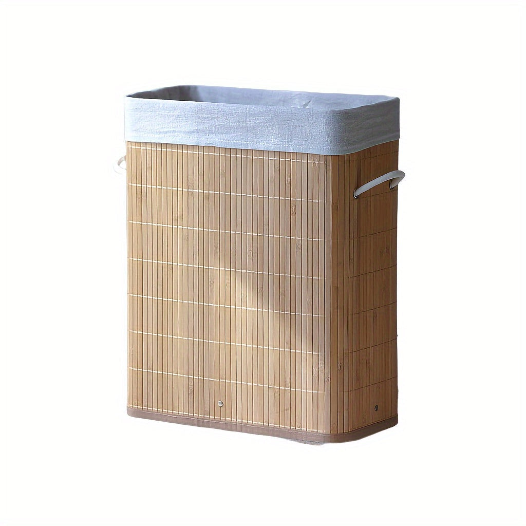 Bambu Vävd Förvaringskorg - Hållbar och Praktisk för Varje Rum