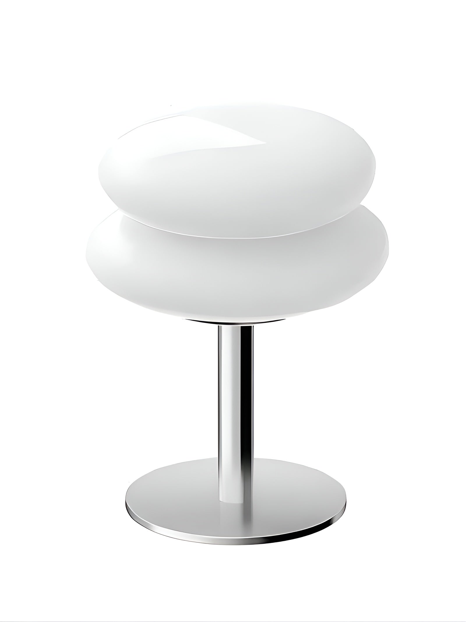 Glaslampe i Macaron-stil – elegant glas-bordlampe til hyggelig atmosfære