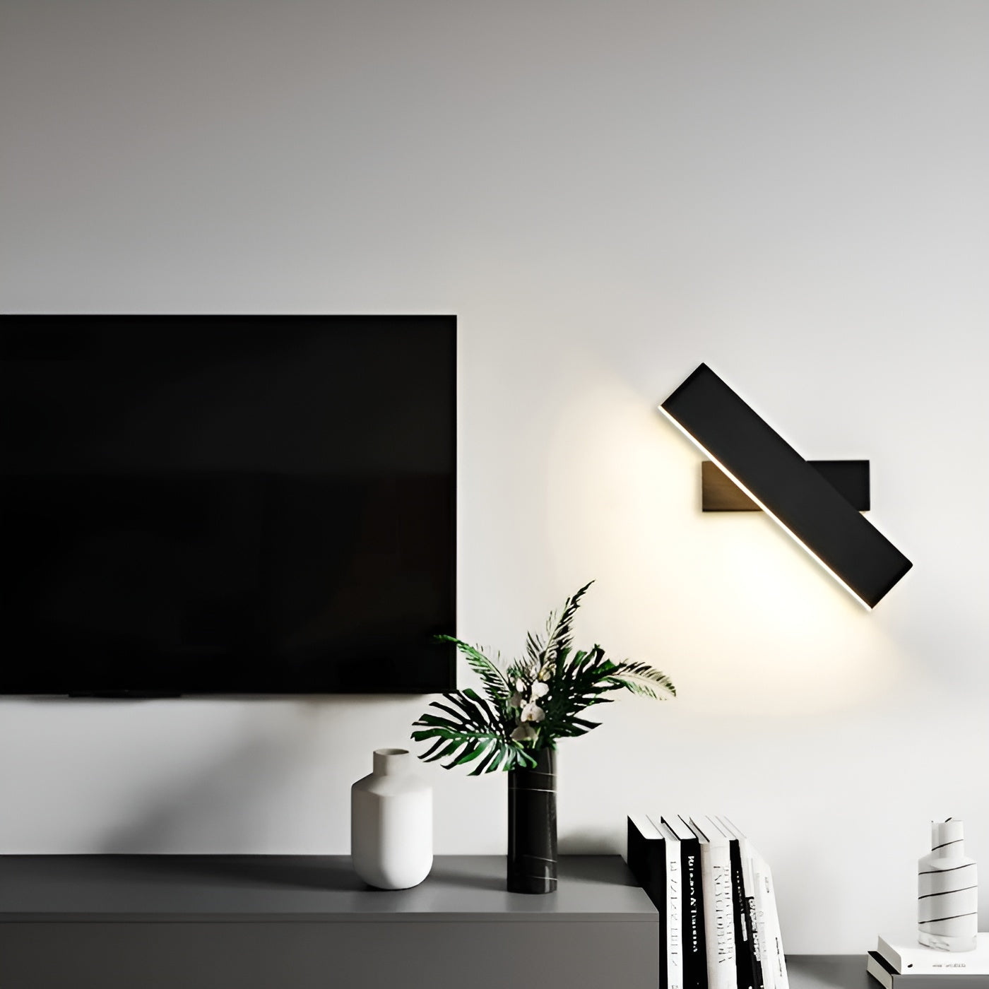 OrbitBeam Ljus - Rotbar Minimalistisk LED Vägglampa