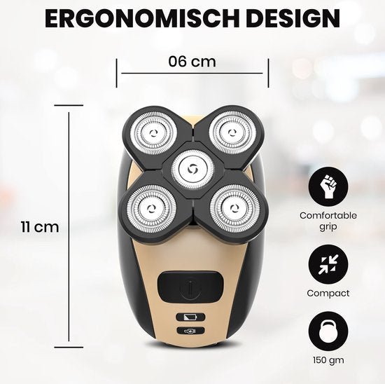 GLIDESONIC – 5-i-1 vård-rakhyvel för en slät, irritationfri rakning