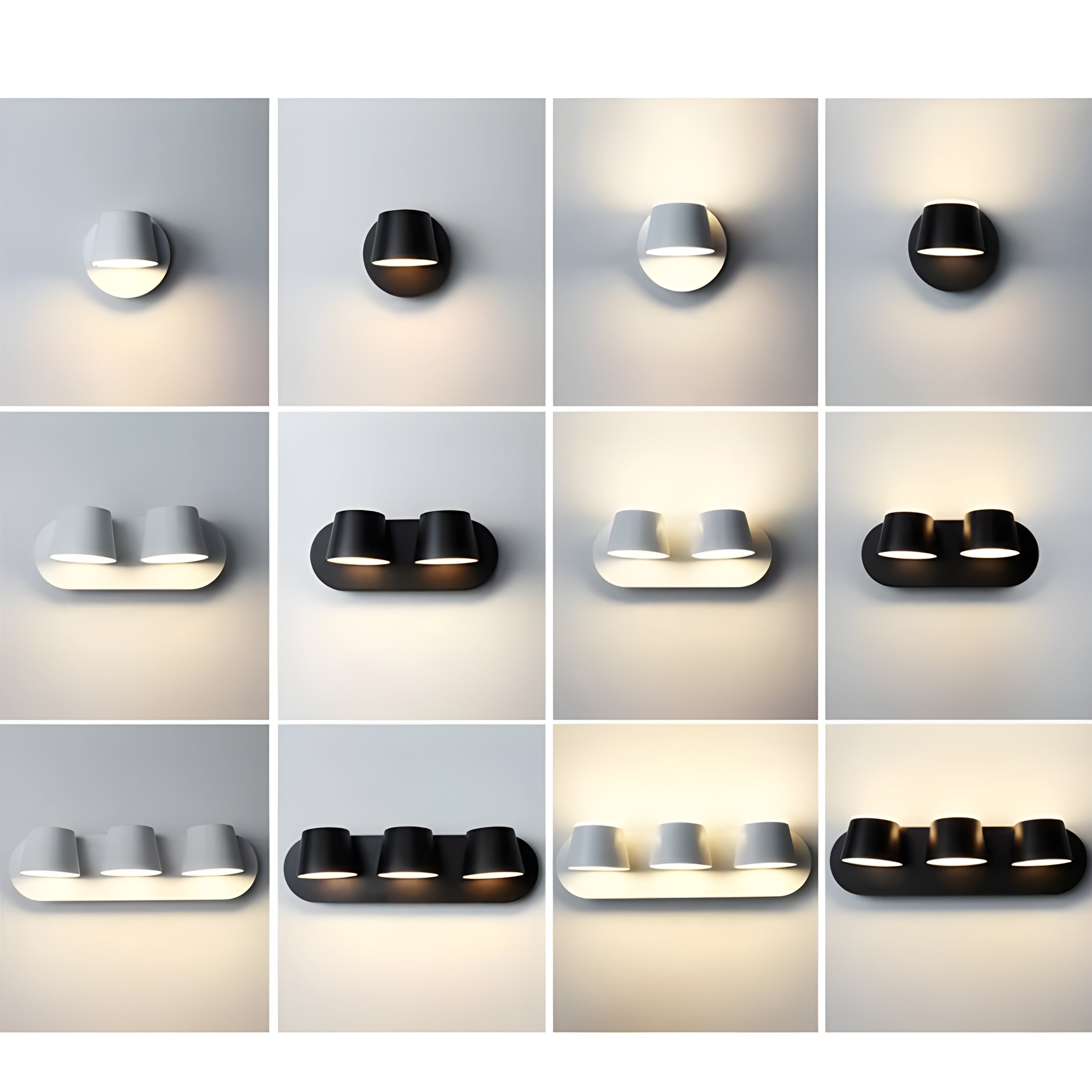 BrightWay Light – Justerbar 360-graders LED-vägglampa