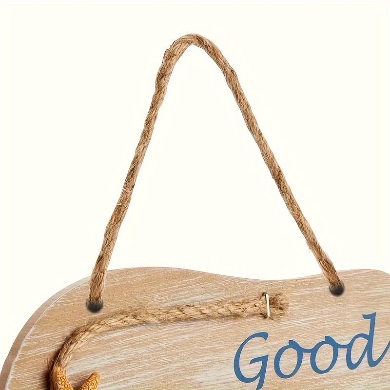 Träflip-flop väggdekoration - Nautisk stil för en sommarvibe