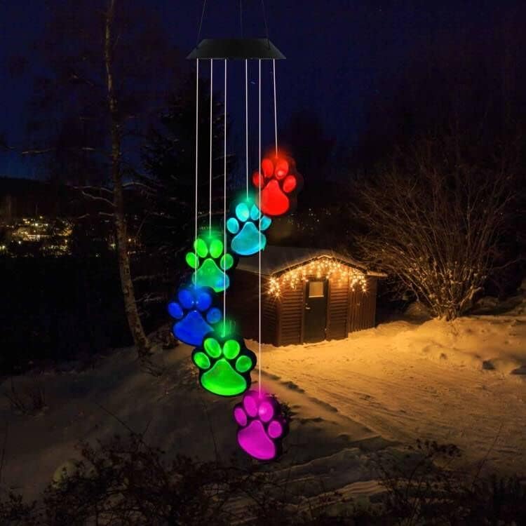 PetGlow - Färgskiftande tassavtrycksljus för upplysta trädgårdar