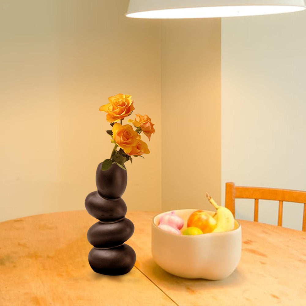 STRATA Skulptural Keramisk Vasa