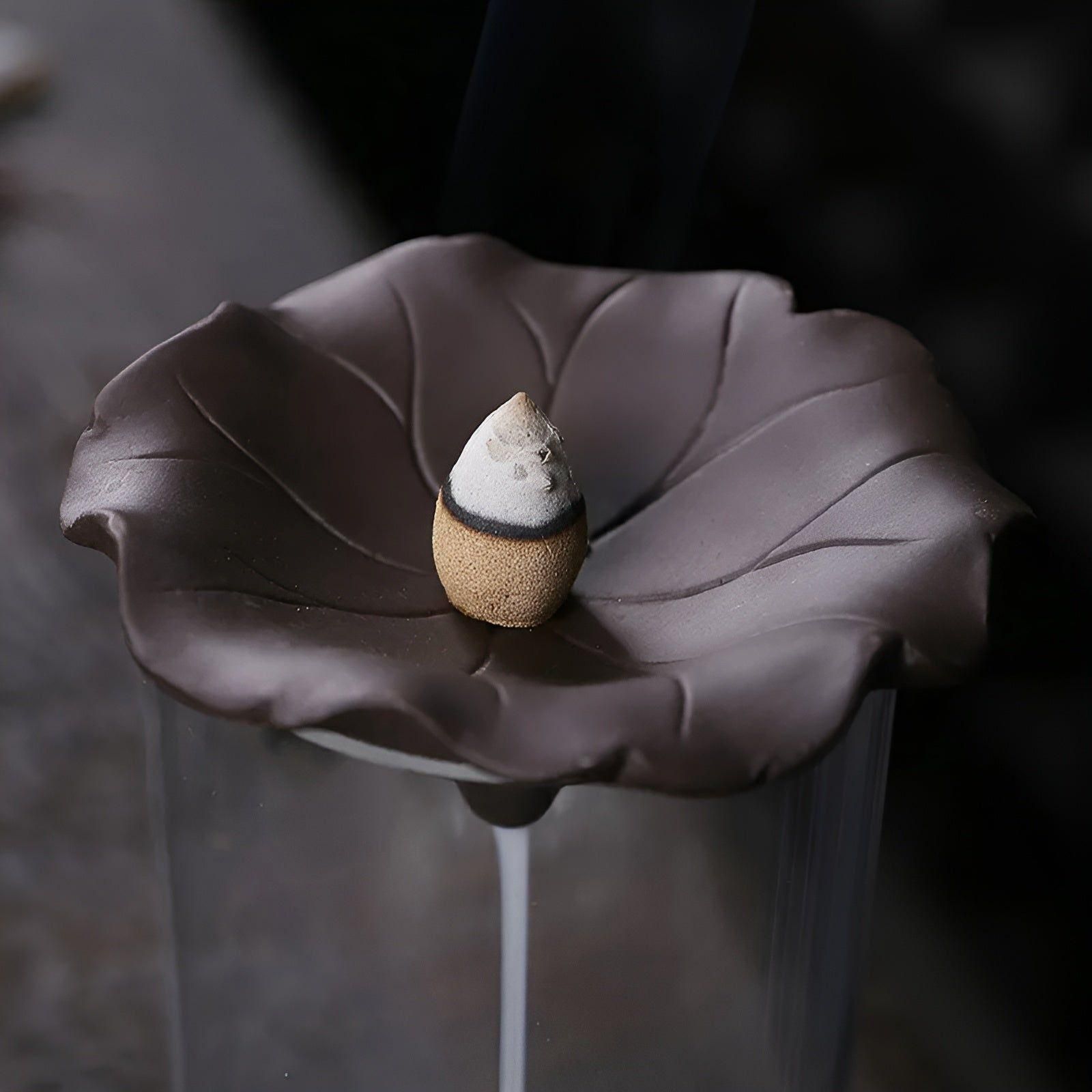 SoothingFlow Brännare - Vindskyddad Backflow Rökelsebrännare