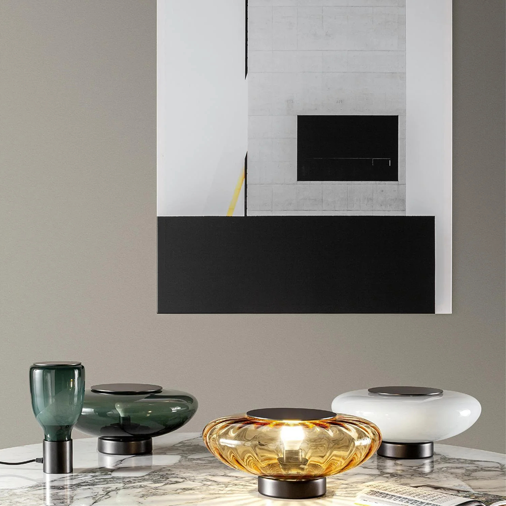 Modern Färgglad Flaska Formad Bordslampa