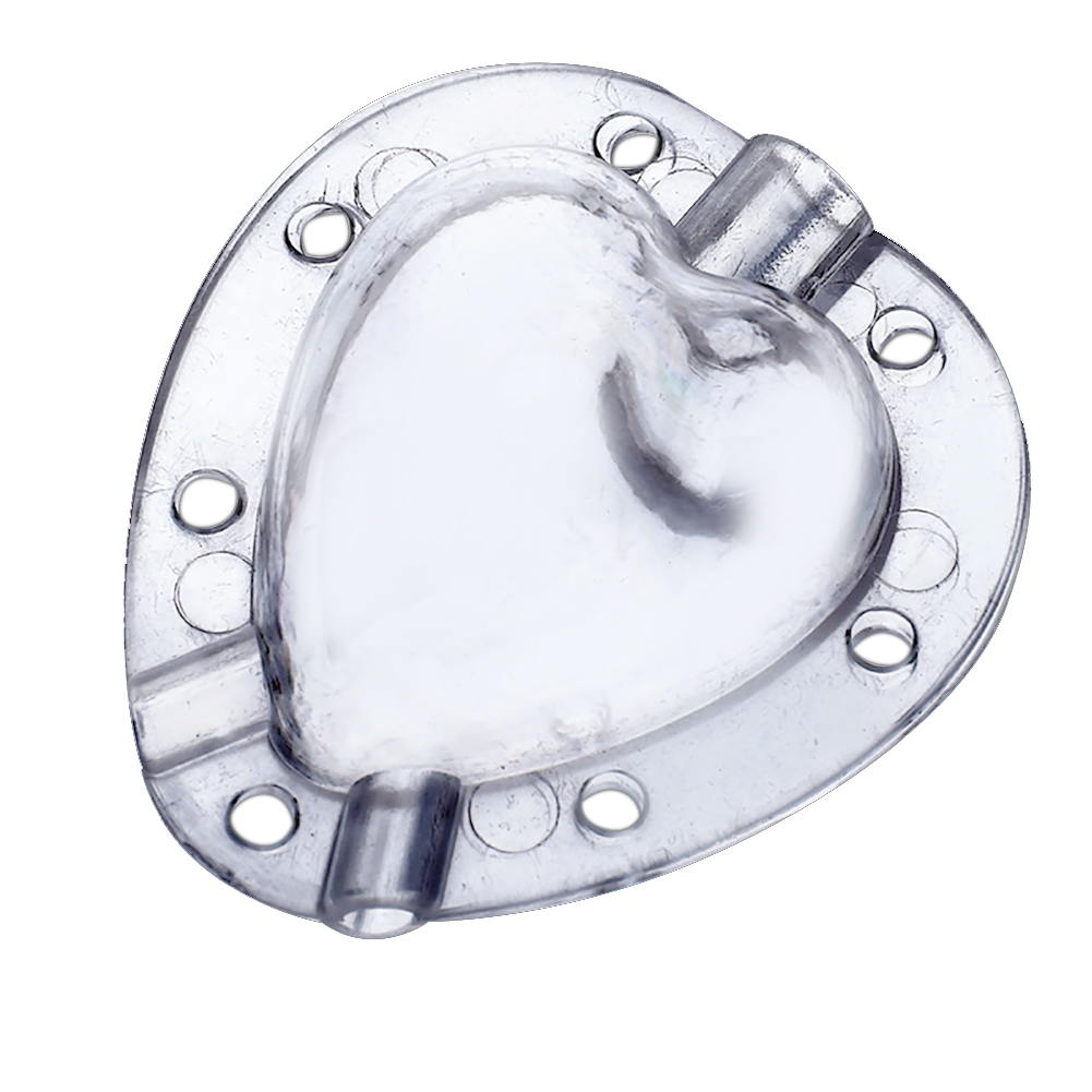 Hjärta form grönsaksform – Kreativ formskål för grönsaker och frukt