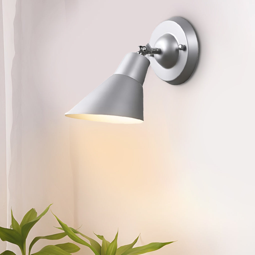 Justerbar modern väggsconce belysning plug-in vägglampa armatur
