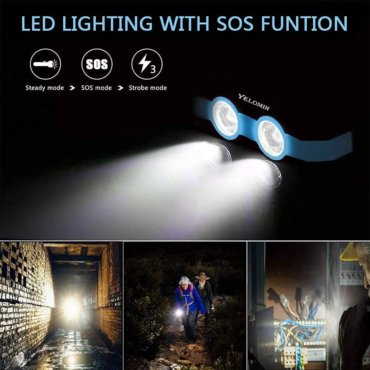 500000mAh - Bärbar och IP67 Vattentålig Solkraftbank