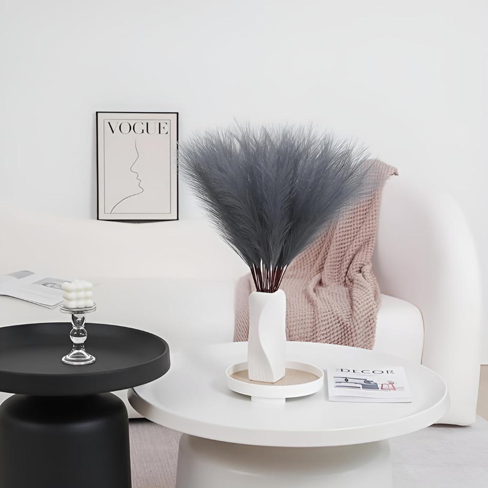 Stiliga Faux Pampas Gräs Stjälkar | 3 St