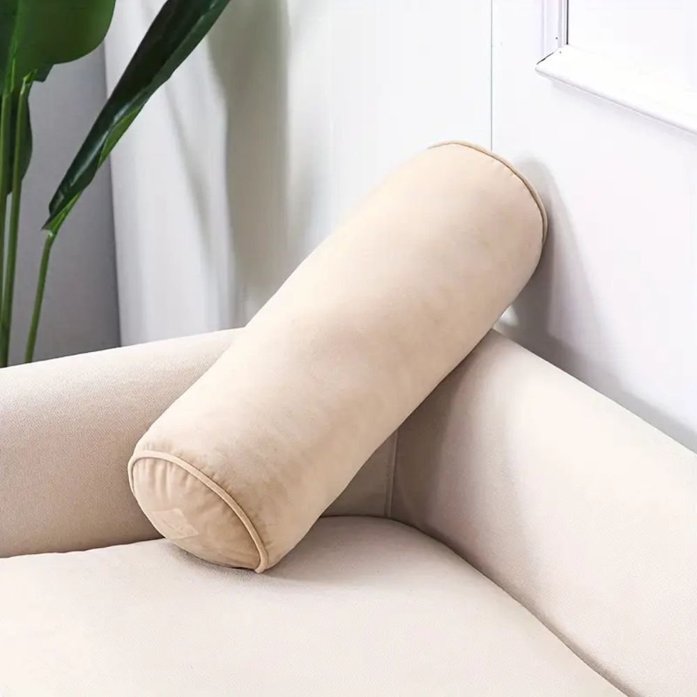 Plush Velvet Bolster Kudde