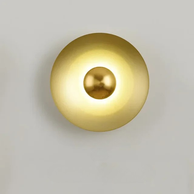 RundSkina - Modern Rund Vägglampa