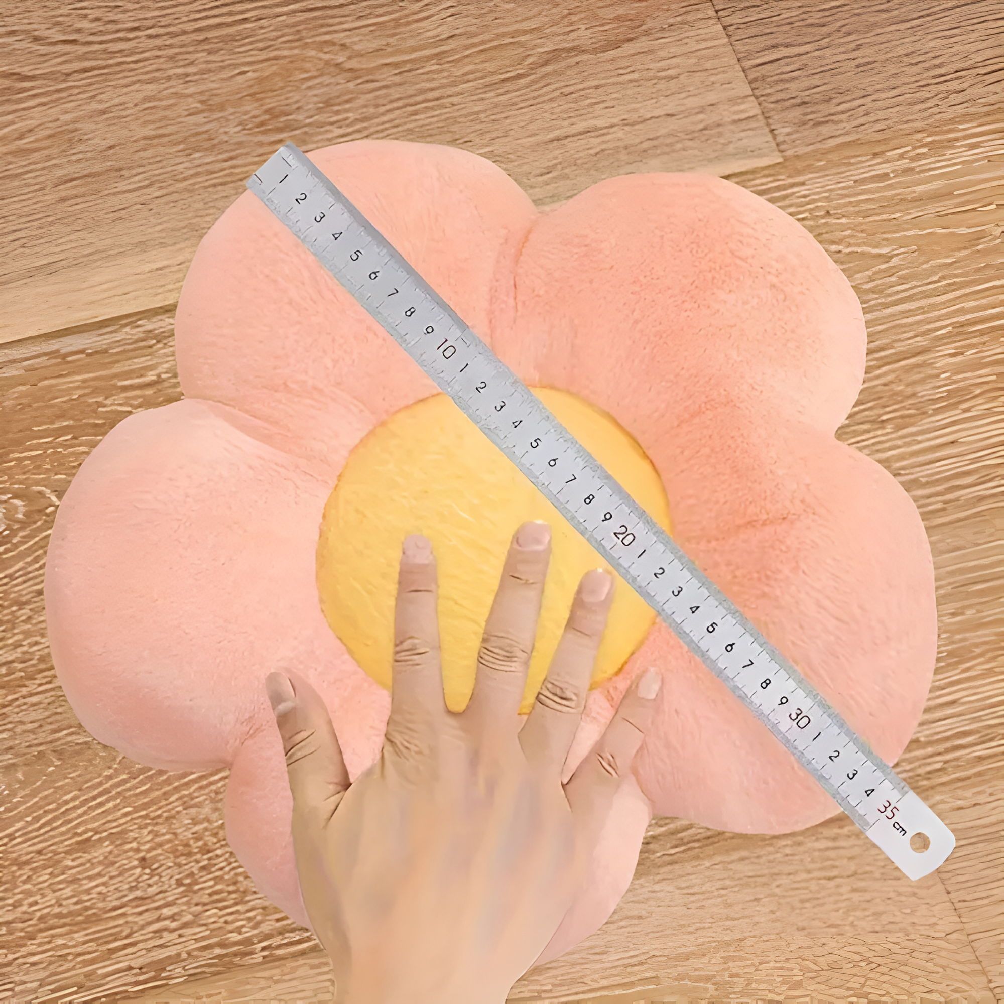 Plush Blomma Sittkudde