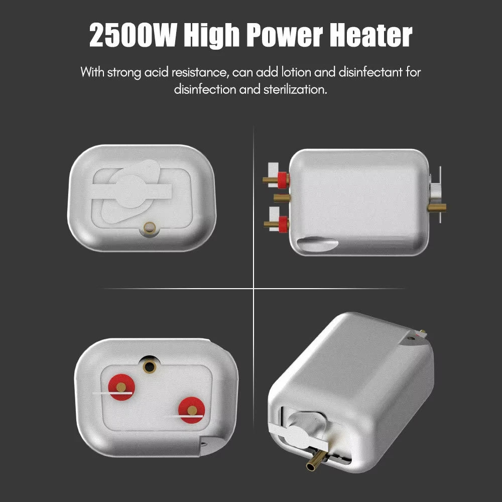 2500w Ångtvätt med högtryck - 6 nivåer för hemmet och köket