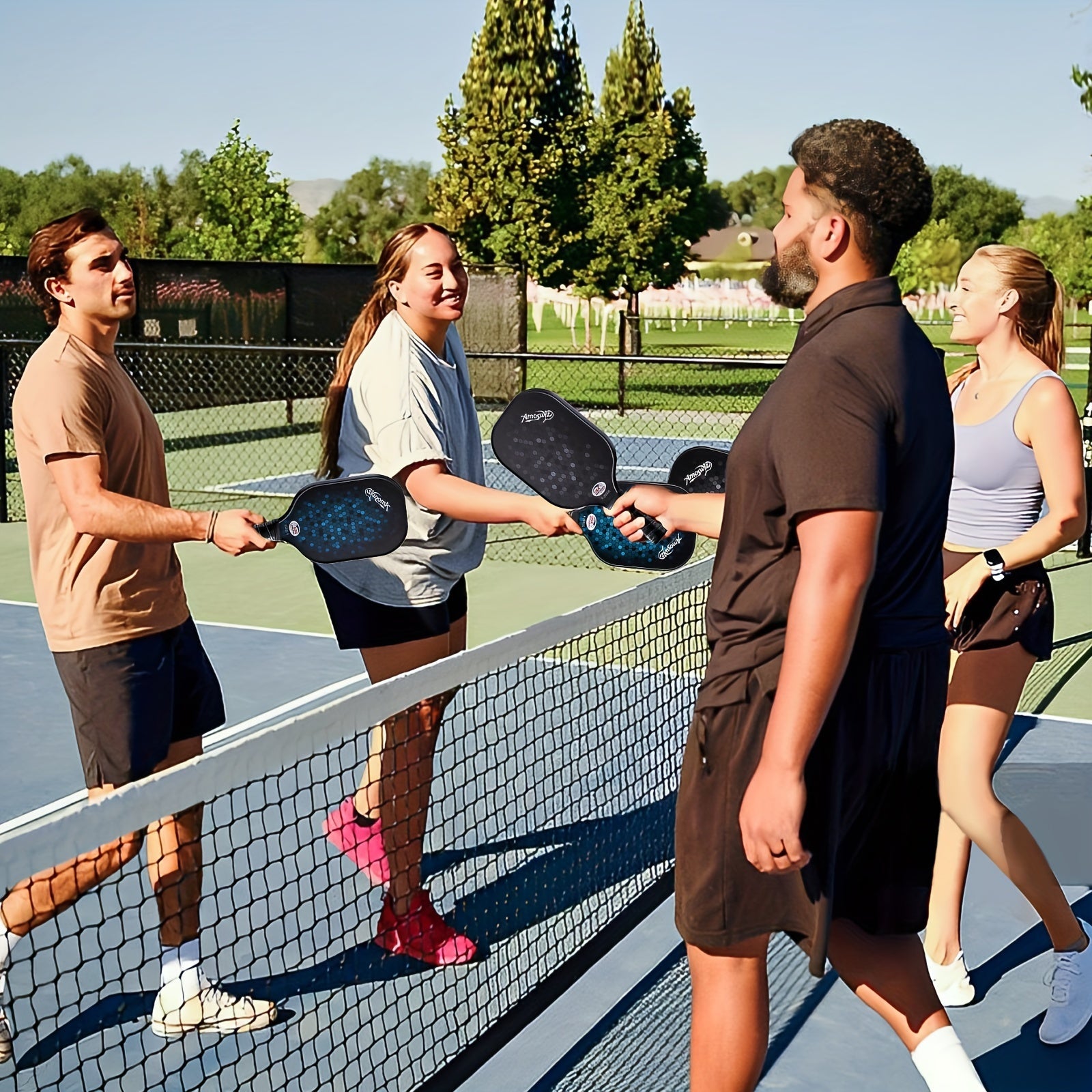 4 person Pickleball Paddle Set