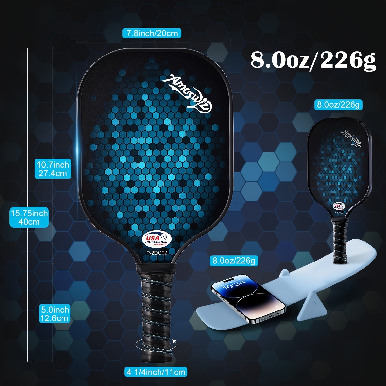 4 person Pickleball Paddle Set