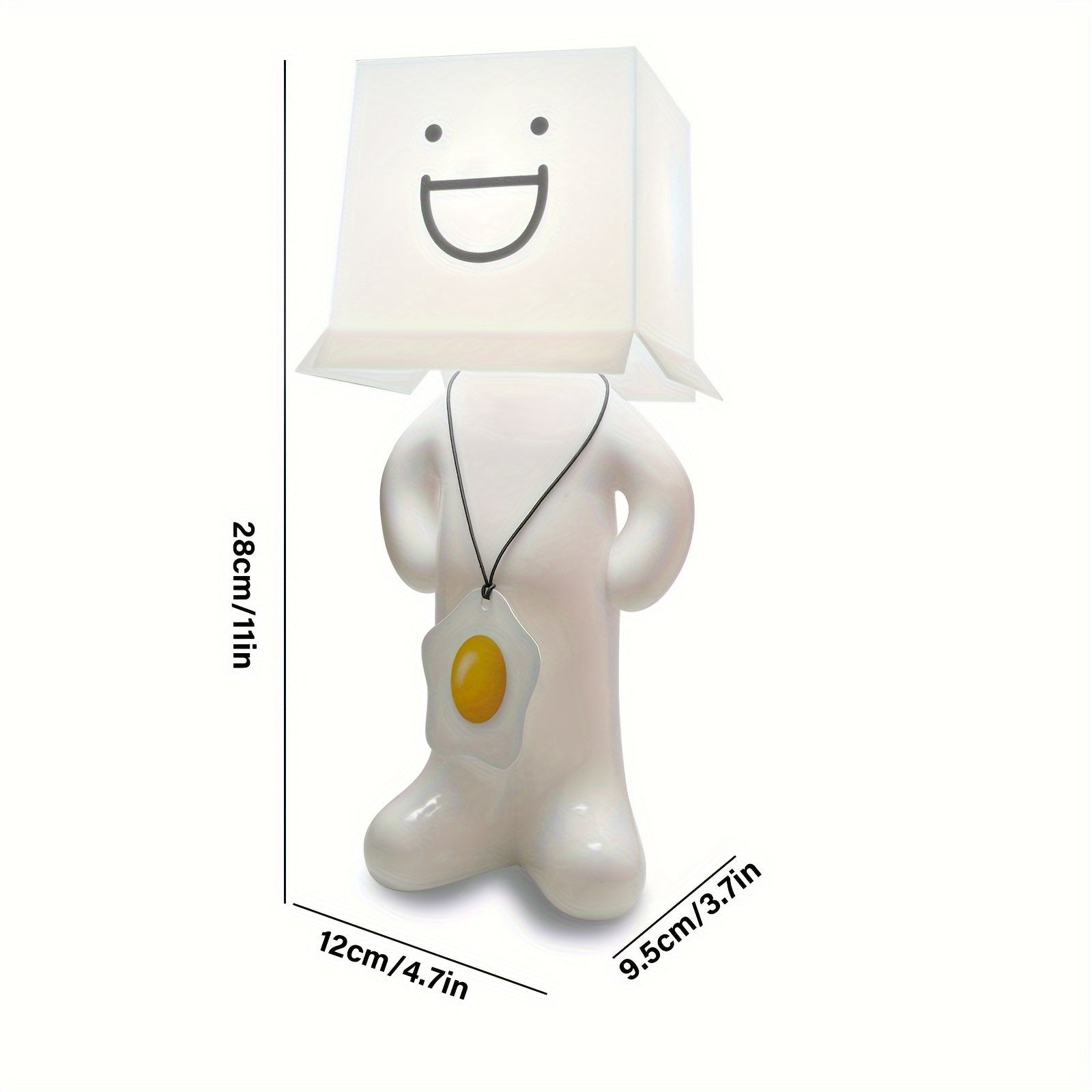 FunGlow - Kreativ Bordslampa, USB LED Nattlampa för Sängkammardekoration