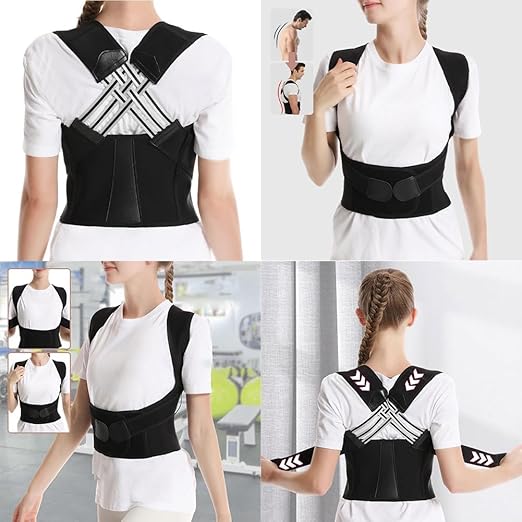 Anpassningsbar ryggkorrigeringsbälte