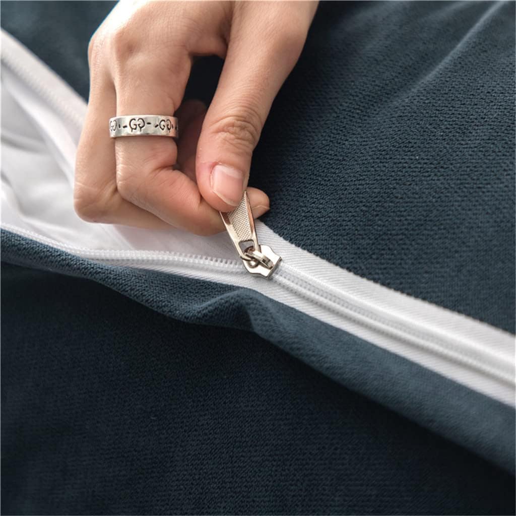 Royaleva Nordic Sängsida Ryggstödskudde – Anpassad Broderad Vinklad Kudde för Komfort & Stöd