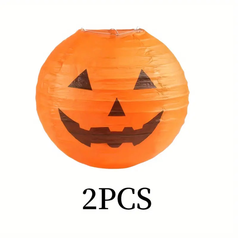 Halloween Papperslyktor – Pumpa-dekoration för trädgård, terrass och fest