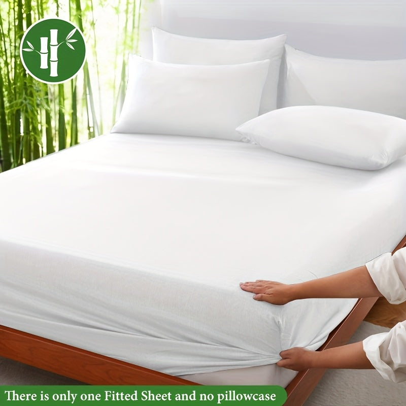 Sommar Cool Bamboo Fiber Fitted Sheet – Lyxig Andas Komfort