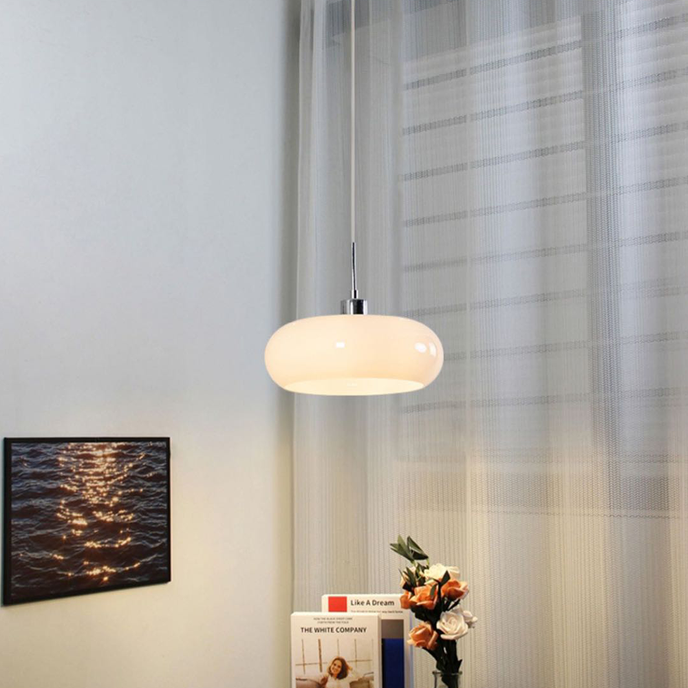 Hailie Modern LED Taklampa Orange/Vit Metall/Glas Vardagsrum/Sovrum