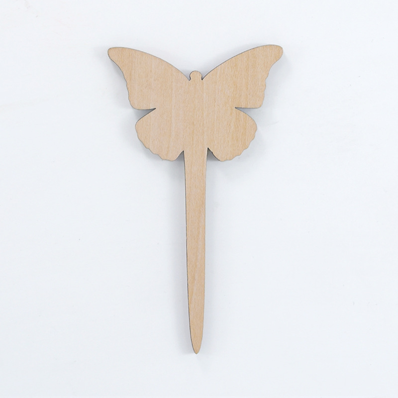 Trädsignalering i trä för trädgård och balkong – Åter skrivbara etiketter för örter och växter