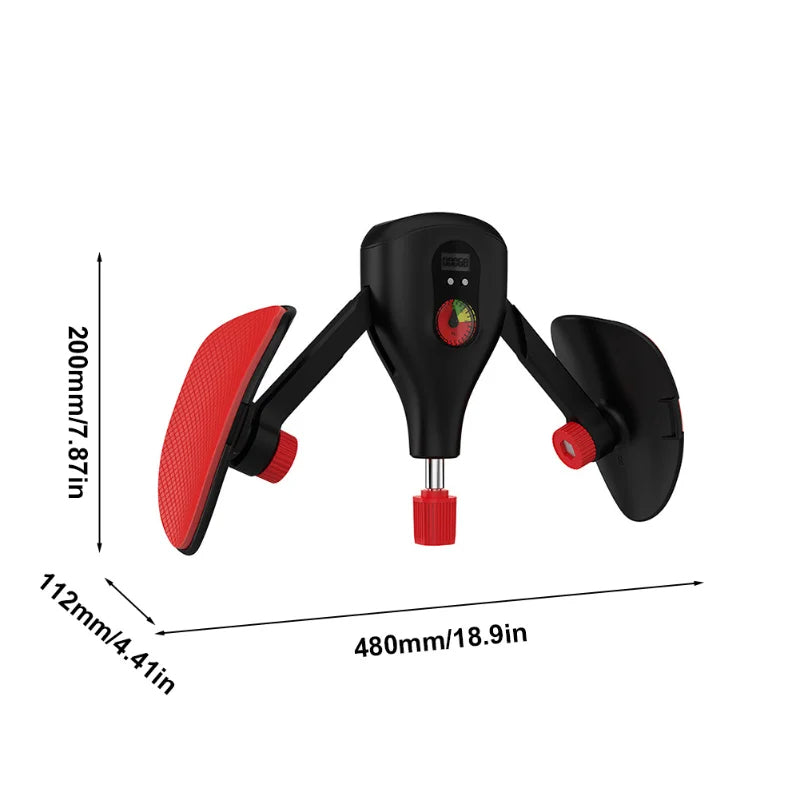 Bäckenbottenmuskeltränare – Justerbar lårtränare och Kegeltränare med räknare