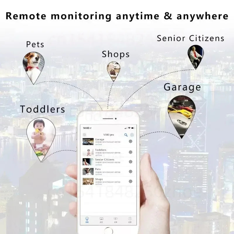 Micro HD Videokamera med ljud