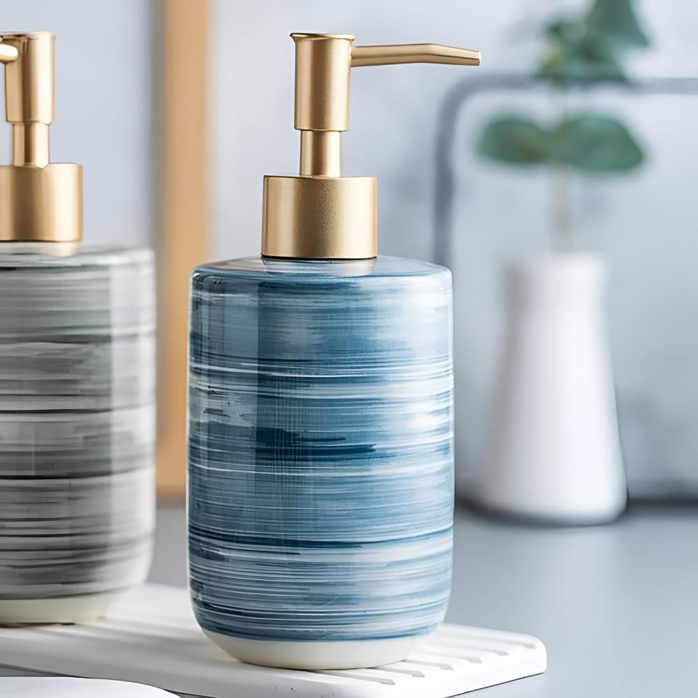 Marmor Keramisk Tvålställ