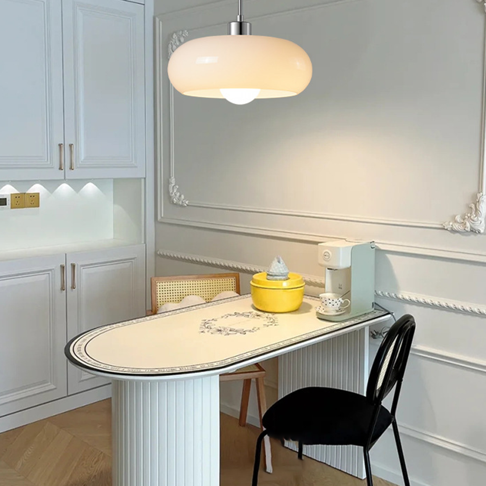 Hailie Modern LED Taklampa Orange/Vit Metall/Glas Vardagsrum/Sovrum