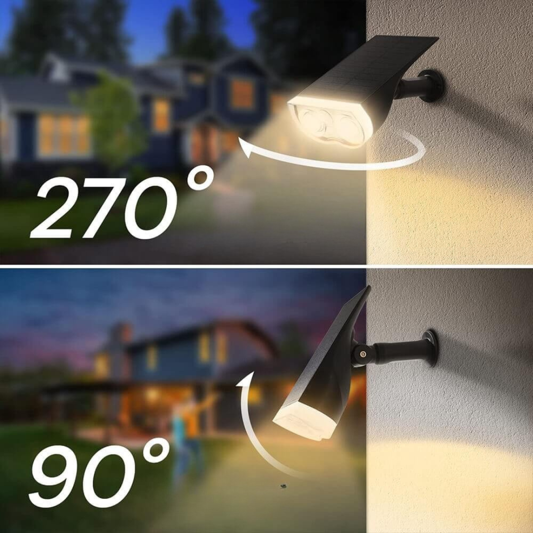 SunBeam – 2-i-1 utomhus solcellslampa