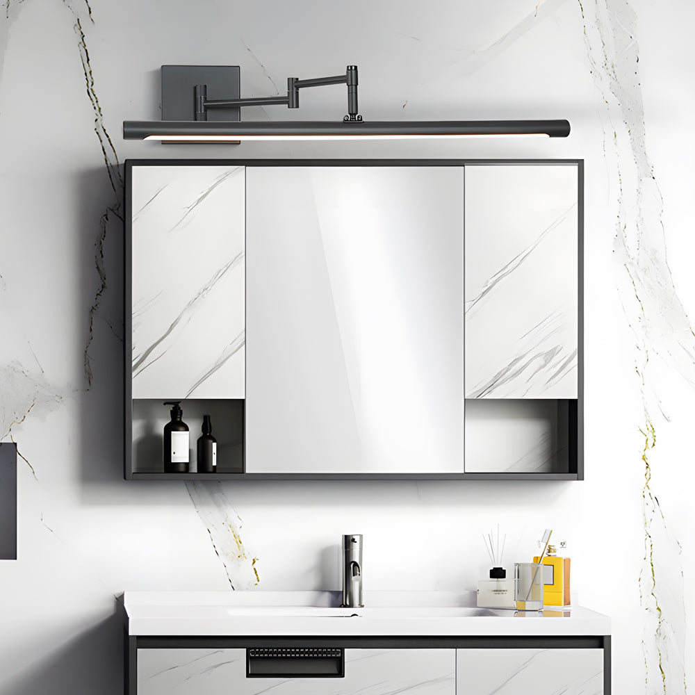 Badrums ljusskena Justerbar Matt LED Armatur