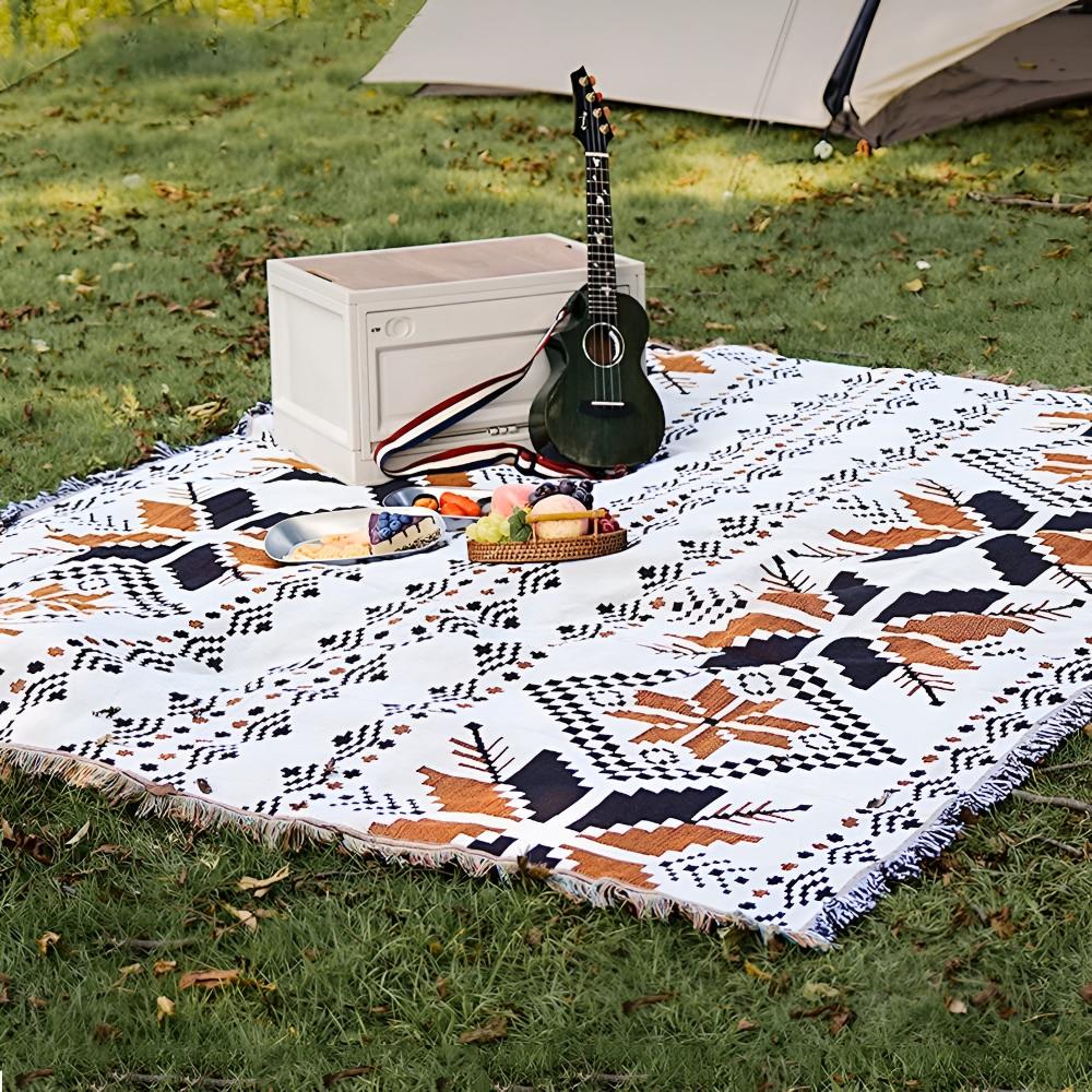 Maroccan Boho-mönster Picknickmat