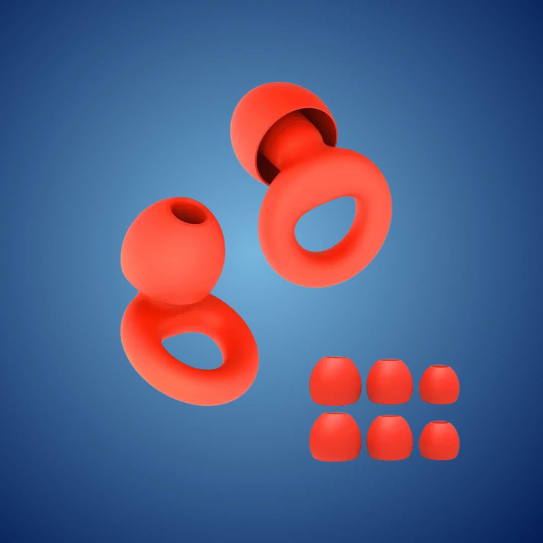 Bullerdämpande öronproppar för sömn och resor