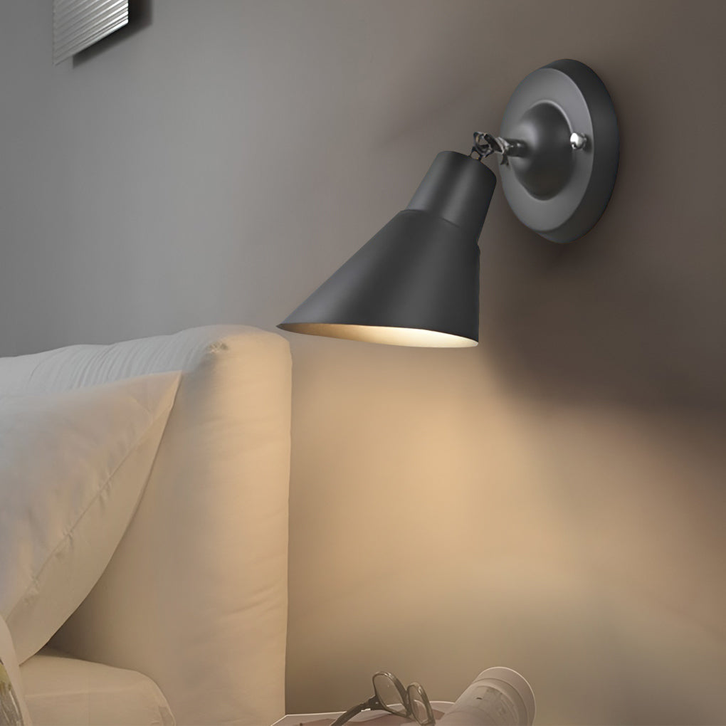 Justerbar modern väggsconce belysning plug-in vägglampa armatur