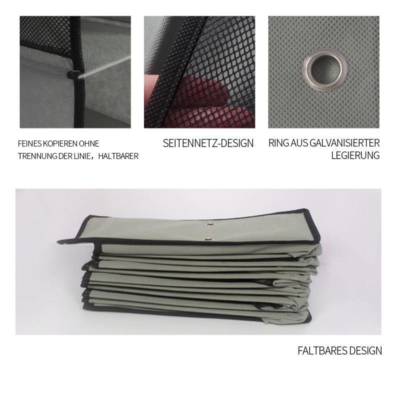 Carvallo - 10 sektioner skor klädesorganisatör