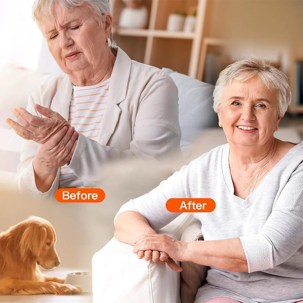 Röd ljus terapis för händer - Ledvärk lindrande behandling