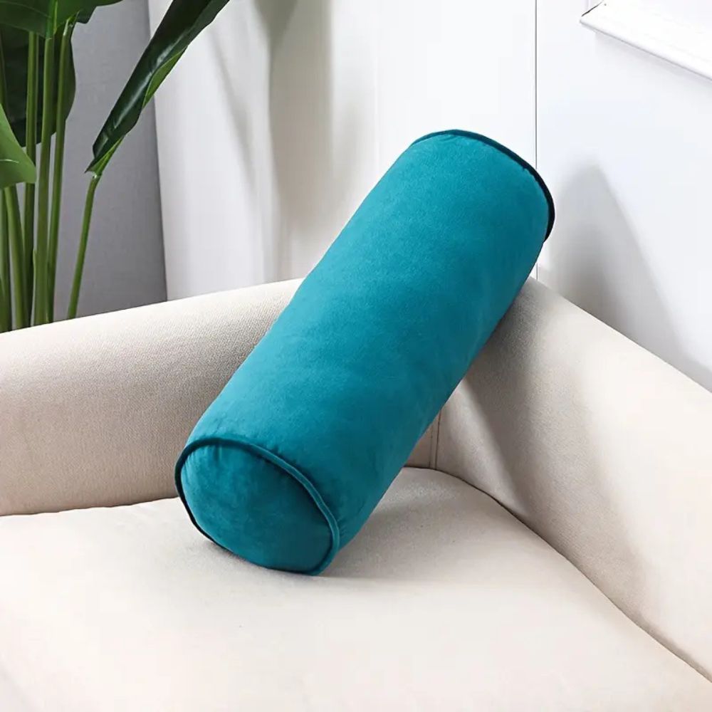 Plush Velvet Bolster Kudde
