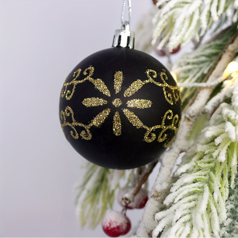 Julgranskulor Set – Plast Hängande Smycken