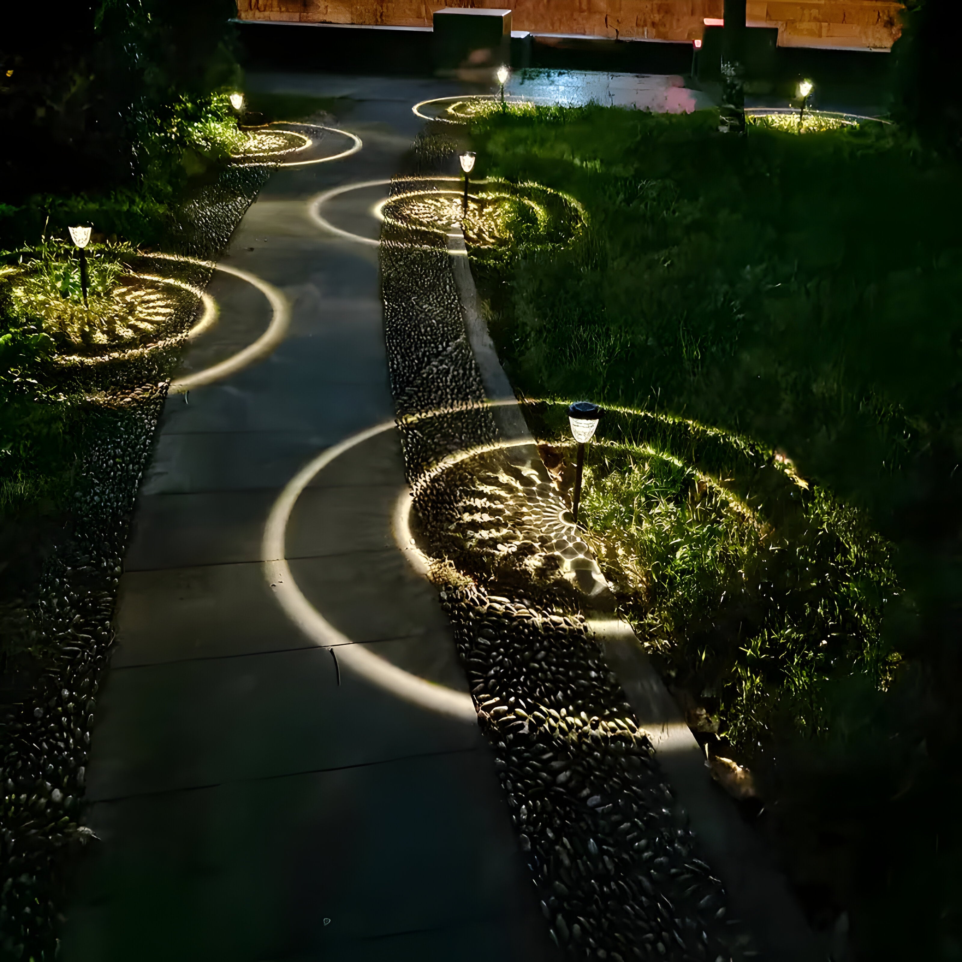 SunSphere Light - Högkvalitativa 4-delade solträdgårdslampor