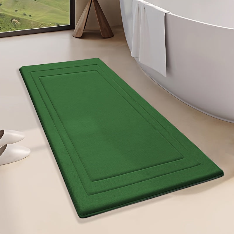 Badrug med minnesskumkuddar komfort