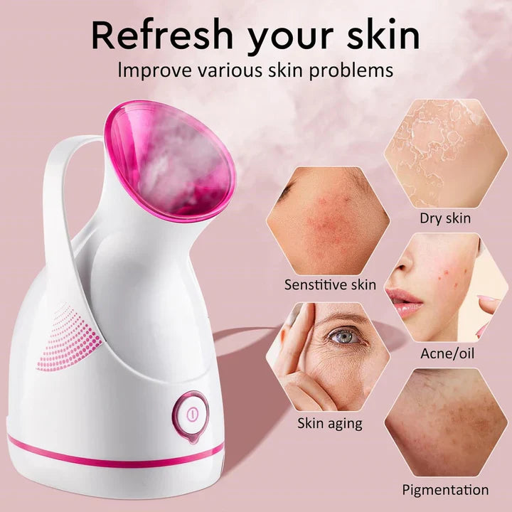 Nano-jonisk ansiktsdampare | För en djupt verkande hudvård