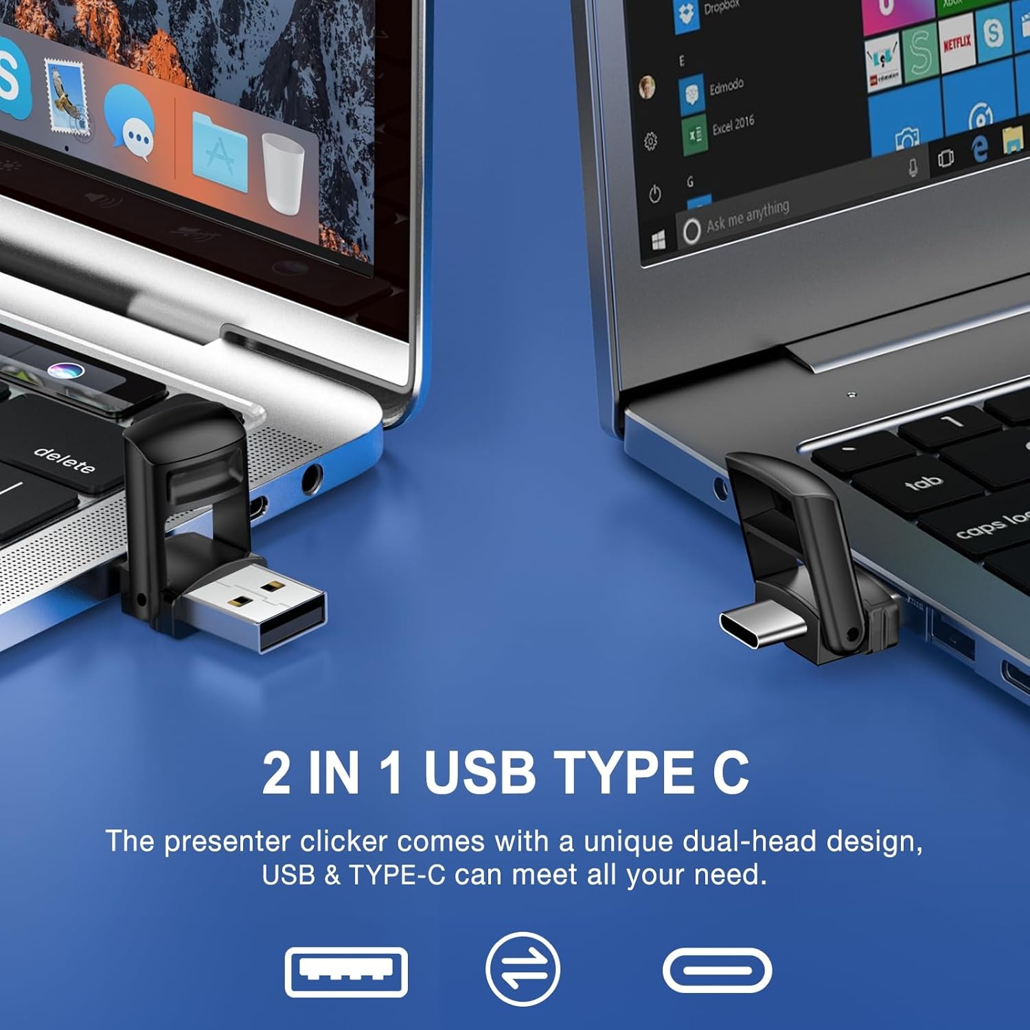 Presentation Remote Trådlös USB Laser Klicker