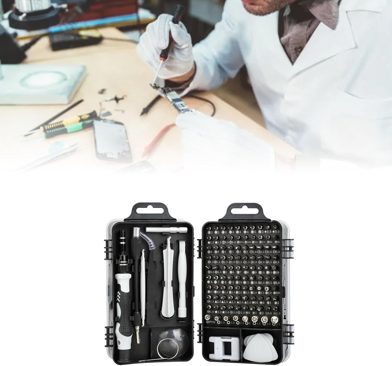 115in1 Skruvmejselset