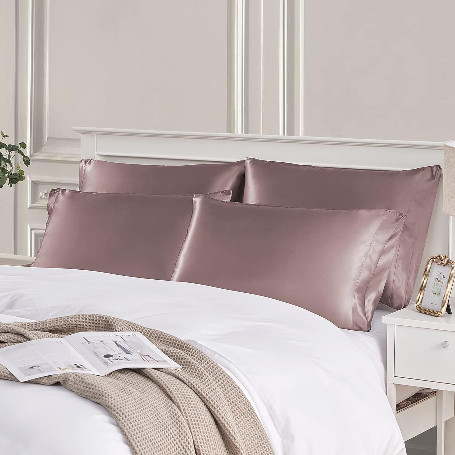 Satinörngott Silkeslen Mjuk Hudvänlig Set