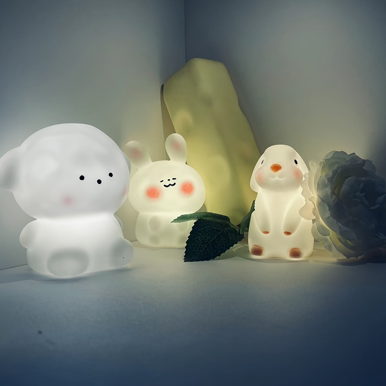 GlowDeco - Batteridriven Dekorativ Nattlampa