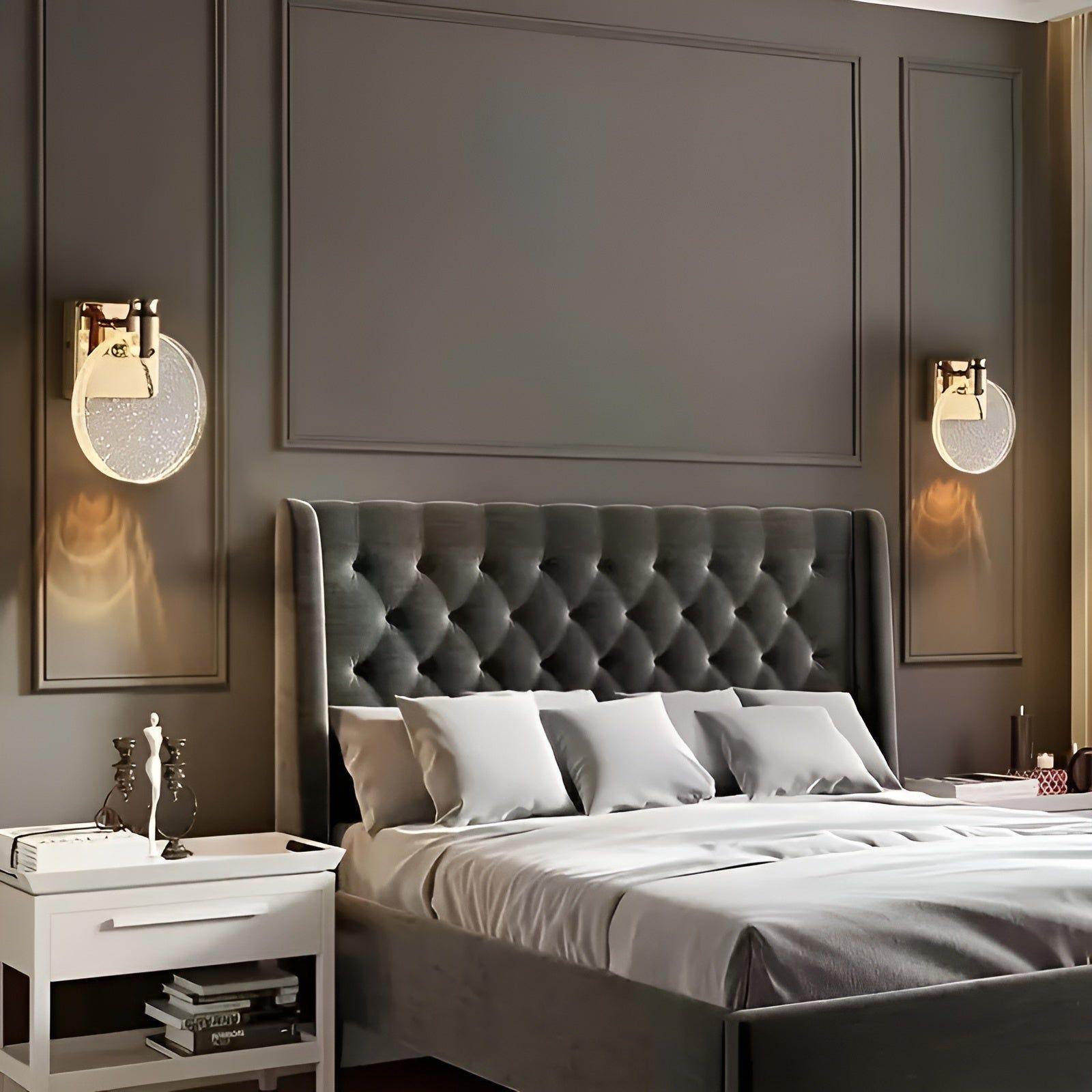 RadianceCrystal Light – Justerbar Lyxig Kristall Vägglampa